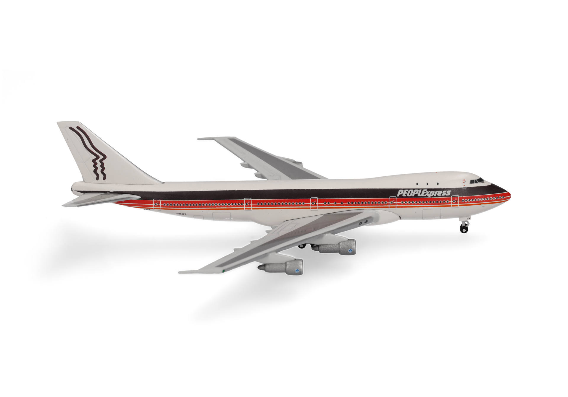 PEOPLE Express Boeing 747-100 - Reg.:  N603PE